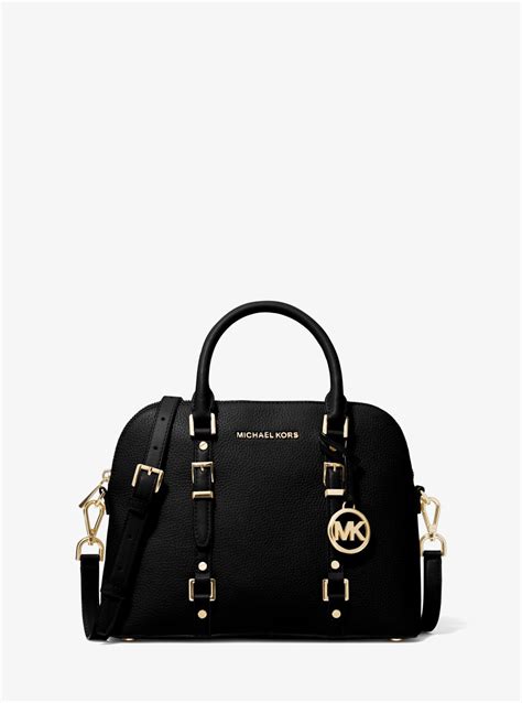 michael kors bedford dome satchel|Bedford Legacy Medium Pebbled Leather Dome Satchel.